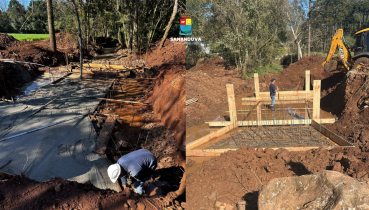 Infraestrutura Rural: construo de novas galerias vai melhorar acesso entre comunidades do interior de Sananduva