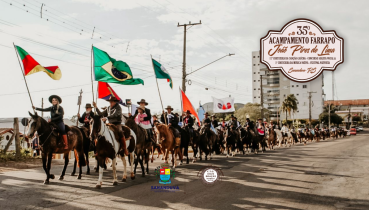Sananduva celebra o sucesso do primeiro dia do 35 Acampamento Farrapo Joo Pires de Lima
