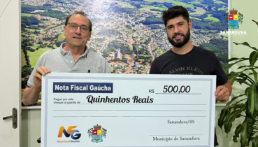 Nota Fiscal Ga�cha | Novembro - ganhador em Sananduva