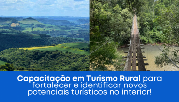 Sananduva promove capacita��o em Turismo Rural para fortalecer e identificar novos potenciais tur�sticos no interior